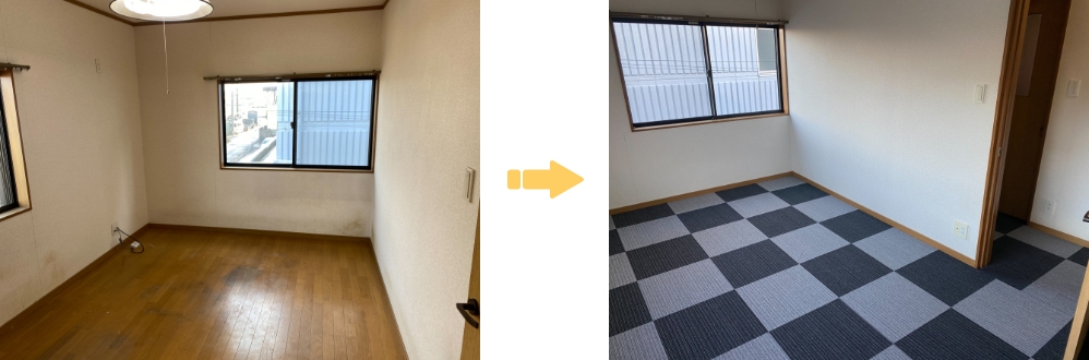 岐阜市ハウスクリーニングのビフォア―アフター
